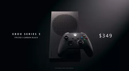 Microsoft почала продажі чорної ігрової консолі Xbox Series S з накопичувачем об'ємом 1 ТБ за ціною $350