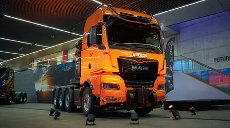 MAN представив важкий тягач TGX для перевезення вантажів масою до 250 тонн