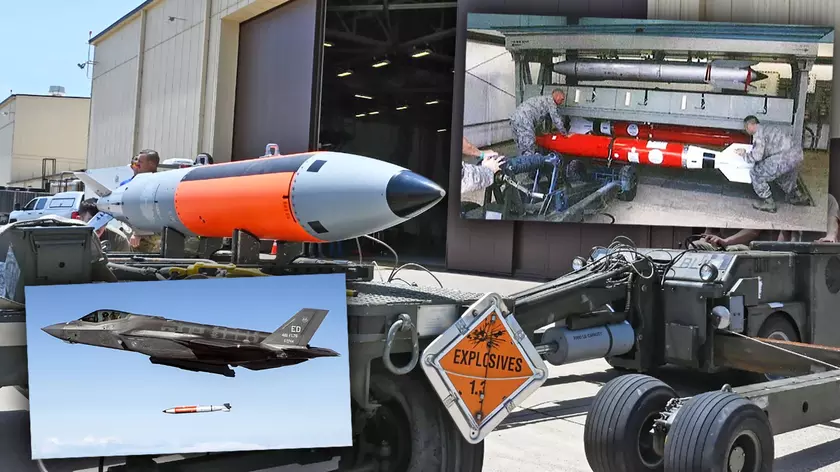 В Нидерландах могла быть повреждена американская ядерная бомба B61 с переменной мощностью заряда