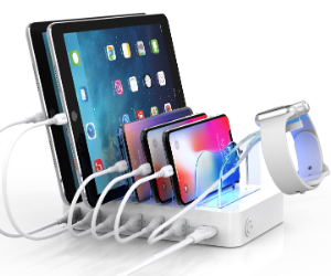 SooPii Multi Charging Station 6-Port