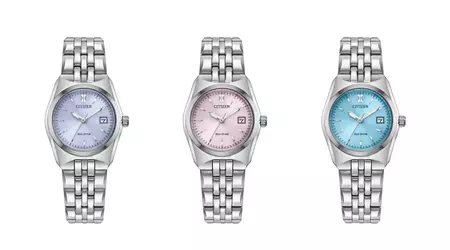 Citizen Corso : trois nouvelles montres solaires ultra-compactes en violet, rose et bleu