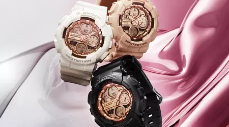 Casio Launches Three New G-Shock Watches in the US with Rose Gold Dials and Water Resistance