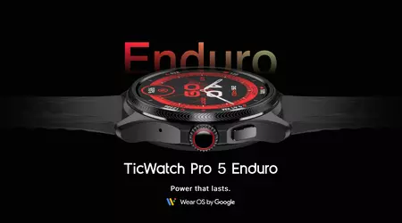 Mobvoi представила TicWatch Pro 5 Enduro з новим ремінцем, сапфіровим склом і Wear OS на борту за $349