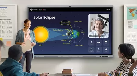 Samsung introduced the multifunctional WAFX‑P touchscreen with Google services support and enhanced collaboration capabilities