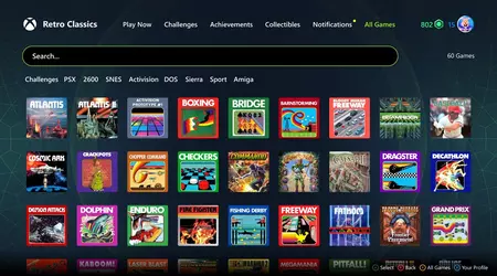 Несподіваний подарунок від Microsoft: передплатники Game Pass отримали Retro Classics - колекцію з 50 класичних ігор, виданих Activision у 80-х і 90-х роках