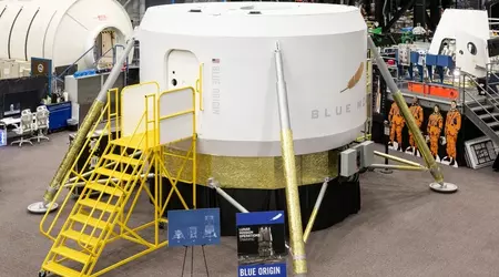 Blue Origin передала NASA тренувальний прототип місячного посадкового апарата для місій Artemis