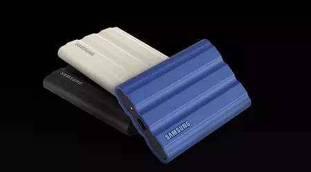 SSD-накопичувач Samsung T7 Shield з об'ємом у 4 ТБ і захистом IP65 зі знижкою $160