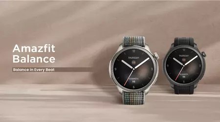 Amazfit Balance: AMOLED-дисплей, корпус на 46 мм, захист від води та функції ШІ для відстеження показників здоров'я