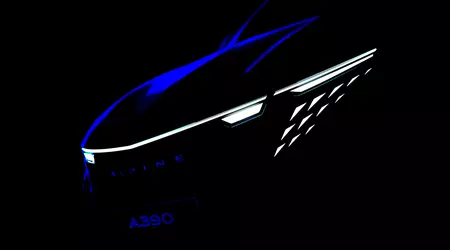 Alpine has released the first image of the A390 "sporty fastback"