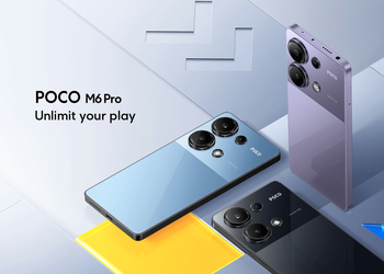 POCO M6 Pro: дисплей на 120 Гц, чип MediaTek Helio G99-Ultra, камера на 64 МП и HyperOS на борту
