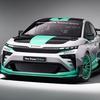 Skoda Enyaq RS Race у русі