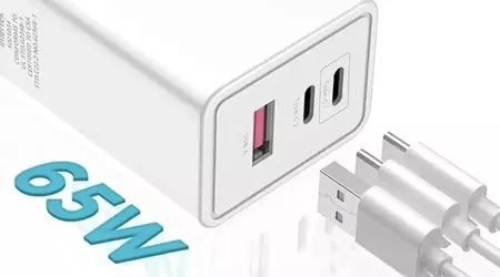 HTC unveiled a GaN charger with three USB ports and 65W of power for $30