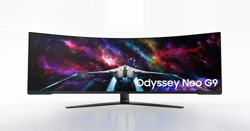 Samsung представил новый изогнутый 8K-монитор Odyssey Neo G9 диагональю 57”
