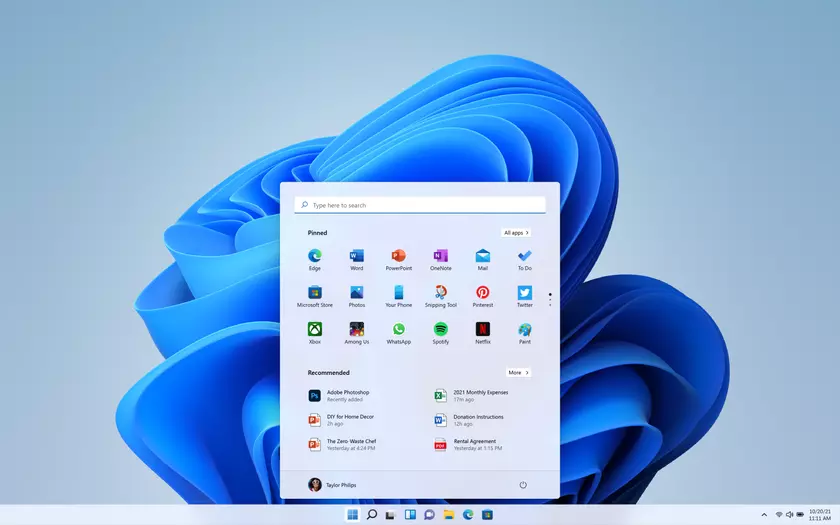 Возвращение легенды: меню Пуск на рабочем столе Windows 11
