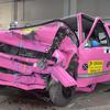 Crash test of a 1989 Volkswagen Golf II.