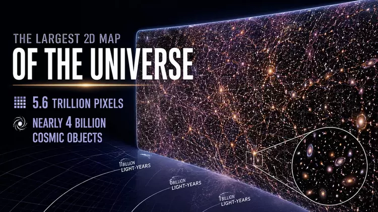 Astronomers just released a 5.6-trillion-pixel map ...