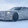 Jaguar GT in Winter Testing