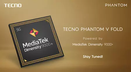 Tecno dévoile le smartphone Phantom V Fold avec le processeur MediaTek Dimensity 9000+ au MWC 2023
