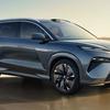 BYD Han L electric car in motion