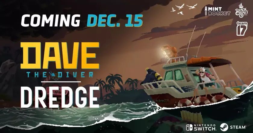 Встреча двух моряков: Dave the Diver получит бесплатное обновление 15 декабря, которое добавит контент из Dredge