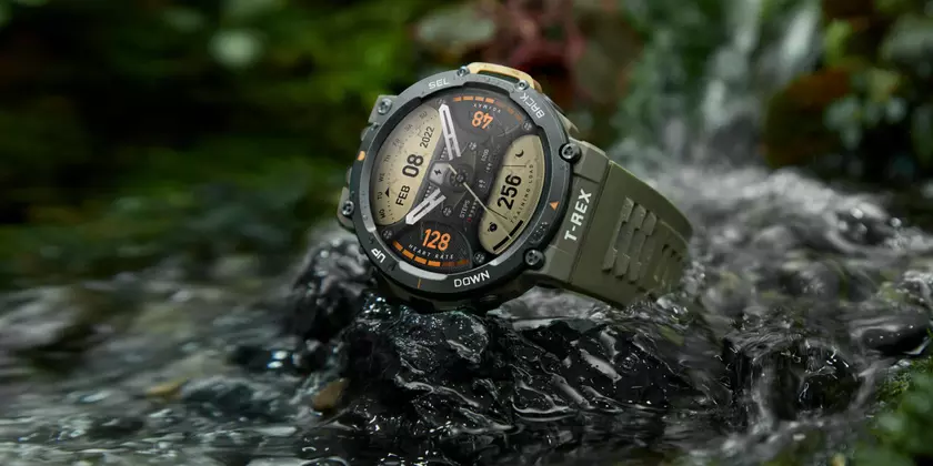 Amazfit T-Rex 2 c обновлением системы получили новые функции