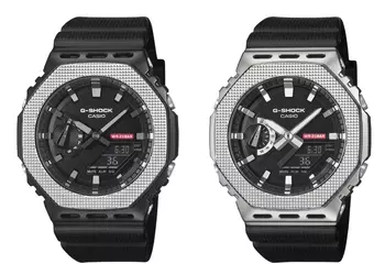 Casio выпустила в США новые G-Shock с текстурированным металлическим безелем