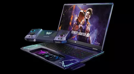 Acer на виставці IFA 2024 представила ігровий ноутбук Project DualPlay, який має вбудований у корпус ігровий контролер