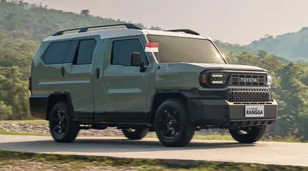 Toyota Hilux Champ turned into a seven-seater SUV