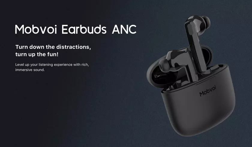 Mobvoi Earbuds ANC: TWS-наушники с системой активного шумоподавления и защитой IPX5 за $59