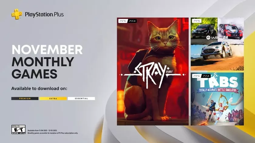 Раскрыт постер ноябрьской подборки игр в PlayStation Plus!