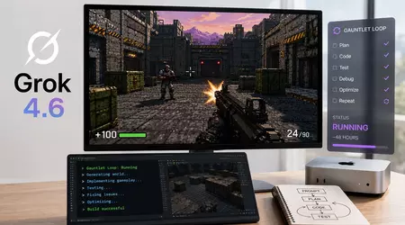 Grok 4.6 a codé un jeu de tir 3D en 48 heures, sans intervention humaine