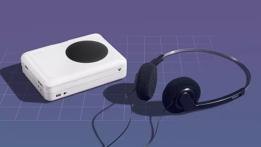 Microsoft выпустила кассетный ретро-плеер в стиле Xbox Series S. Но вы его не сможете купить