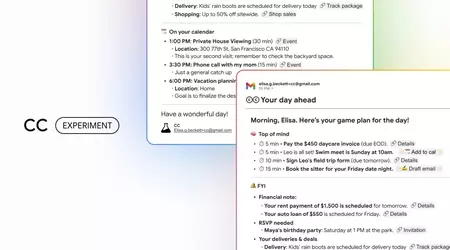Google запустила асистента CC для щоденних оновлень у Gmail, Drive та Calendar