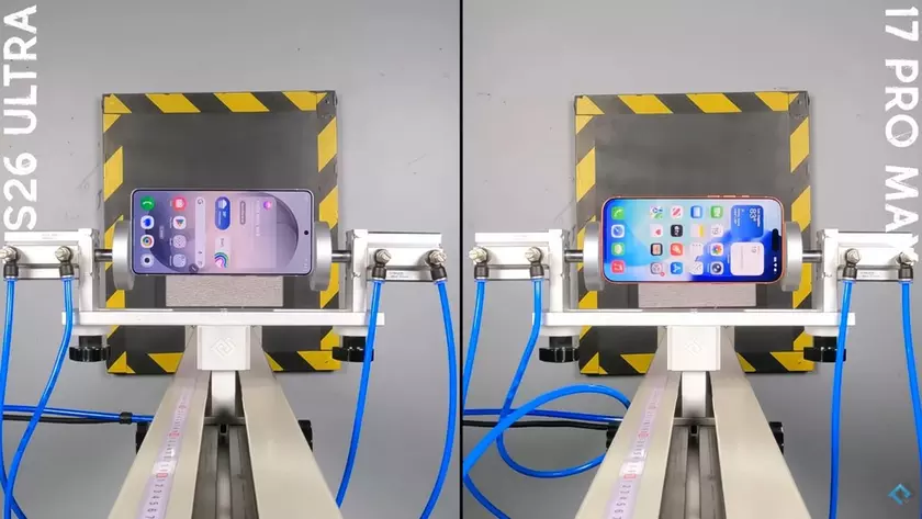 Сравнение повреждений iPhone и Samsung после падения