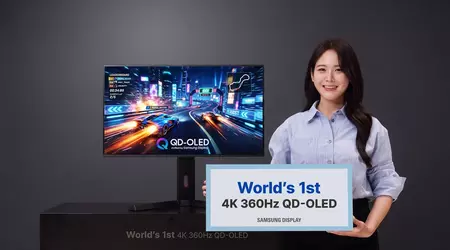 Samsung's new QD-OLED panel delivers 4K and 360Hz at the same time