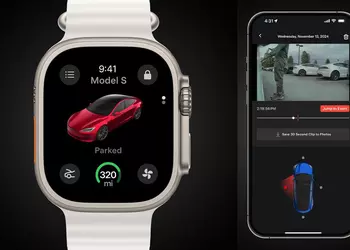 Приложение для Apple Watch и другие новинки: объявлен список праздничных обновлений Tesla 2024