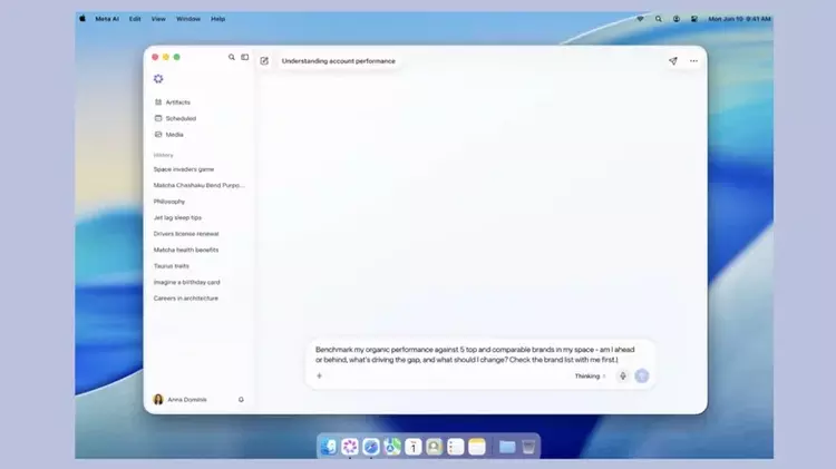 Meta AI тепер доступний як окремий ...
