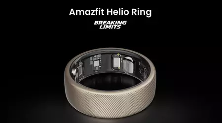 Amazfit Helio Ring: розумне кільце з титанового сплаву, яке може вимірювати пульс і SpO2