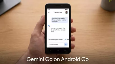 Google випустила Gemini Go для дешевих Android-смартфонів з 2 ГБ оперативної пам'яті