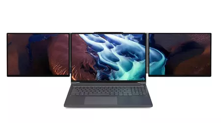 Insider shows Lenovo laptop concept with solar charging and module for additional screens