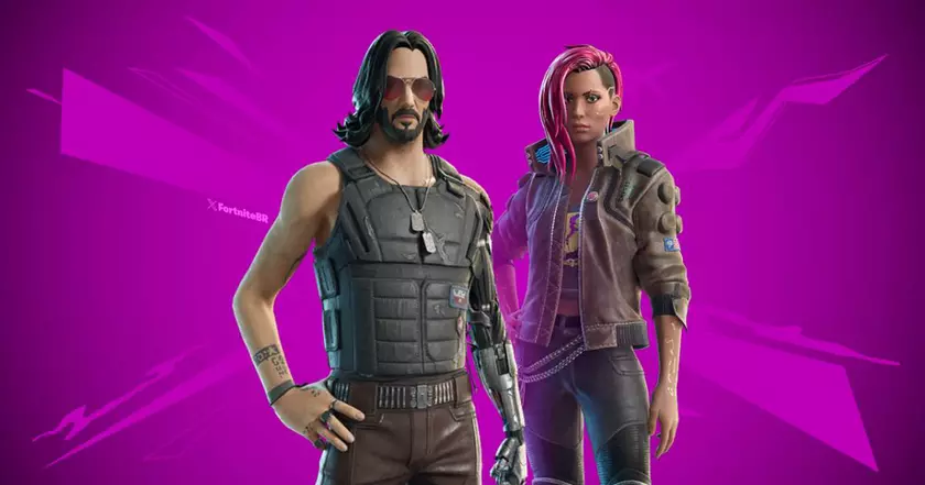 Гибрид будущего: персонажи из Cyberpunk появятся в Fortnite!
