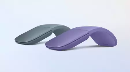Microsoft презентувала нові кольори для миші Surface Arc: Violet і Ocean