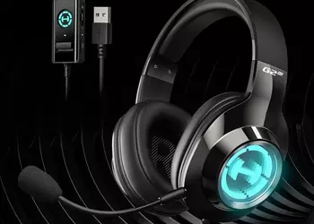 Edifier HECATE G2 Pro eSports: игровые наушники с титановыми драйверами, RGB-подсветкой и поддержкой объёмного звука 7.1