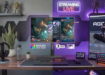 AGON by AOC представила двухрежимный игровой Tandem WOLED-монитор с частотой до 720 Гц, яркостью 1500 нит и ценником в $920