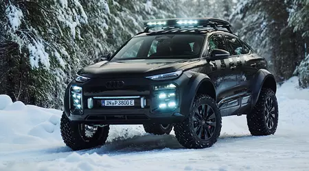 Q6 e-tron offroad concept: Audi створила електричний позашляховик із портальними мостами