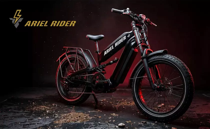 Электровелосипед Ariel Rider Mudd 72V в профиль