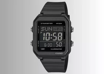Casio представила цифровые часы W-221H-1BV с автономностью до 10 лет