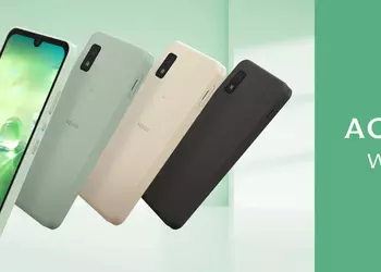 Дисплей на 5.7″, камера на 13 МП и чип Snapdragon 695: представлен бюджетный смартфон Sharp AQUOS Wish 2