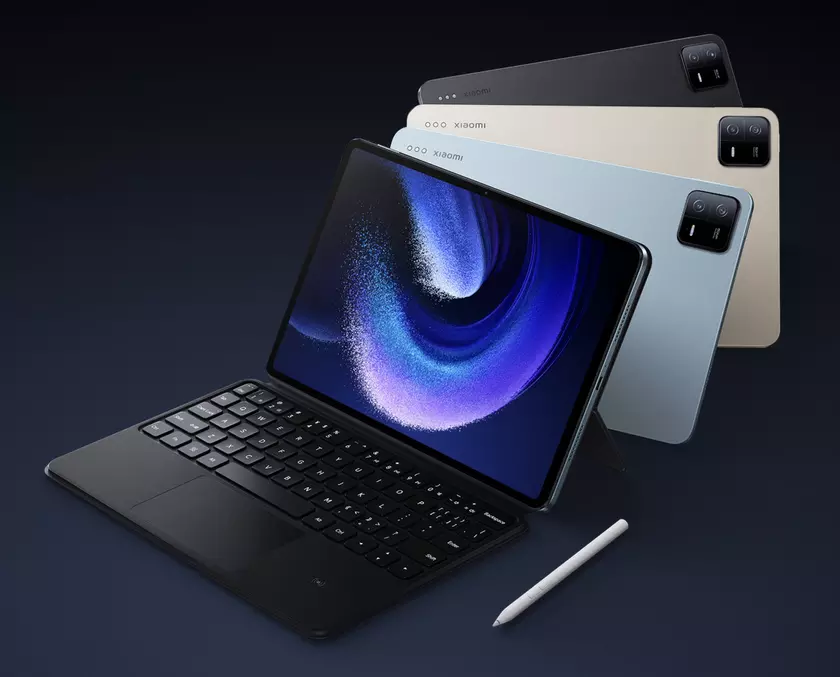 Xiaomi привезла в Европу планшет Pad 6 с процессором Snapdragon 870 и 144-Гц экраном IPS