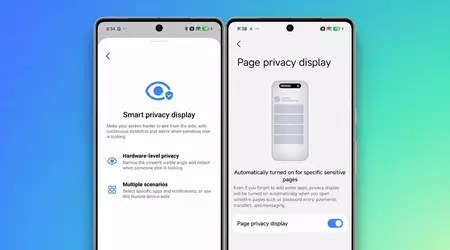 Підтверджено: на смартфонах Xiaomi вже тестується аналог функції Privacy Display від Samsung